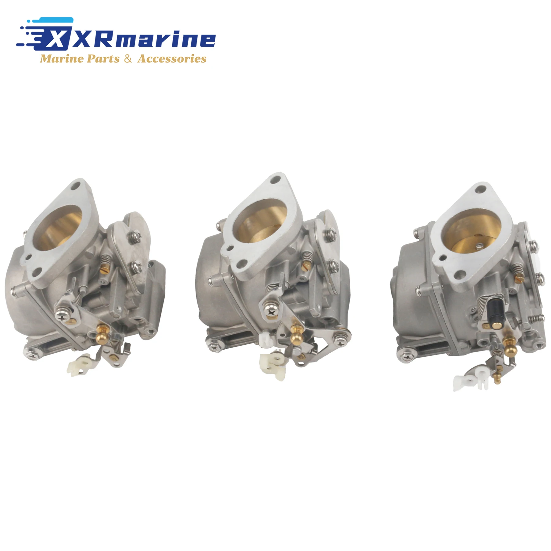 

688-14301 Fits for Yamaha 2 Stroke Outboard Carburetor Kit 85 90 HP Motors Replacement 688-14301-40 688-14302-40 688-14303-40