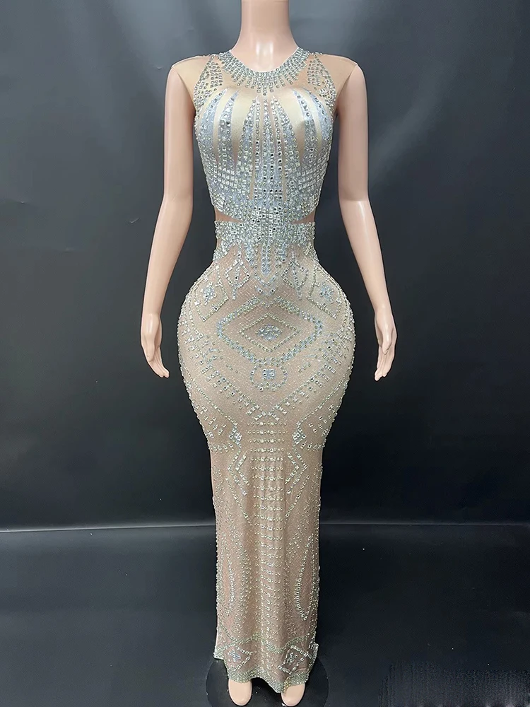 High Quality Hot Stamping Sexy Elastic Vest Dress 2025 New Fashion Custom Women'S Clothing