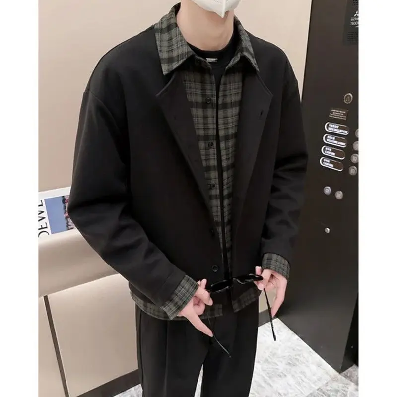 

Autumnal Vintage Men's And Women's Long Sve Knitted irt Collar Jaet Cleanfit Knitwear Outerwear for Middle-Aged And El...