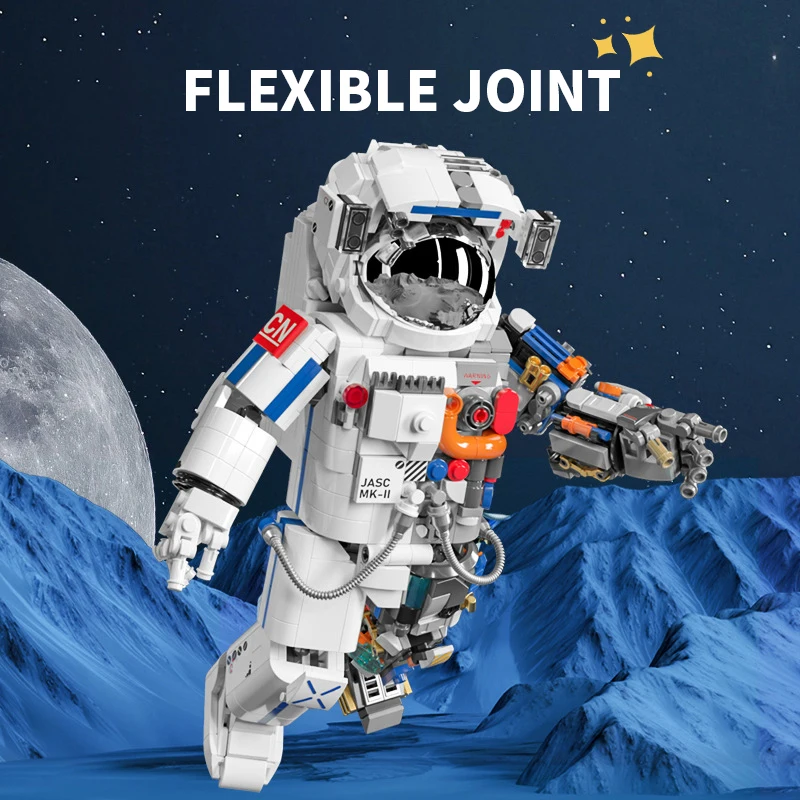 JK9106 Exploring Space Series Astronaut Building Blocks/Plastic Toys Building Blocks/Designer Toys Gift For Boys Kids Adult