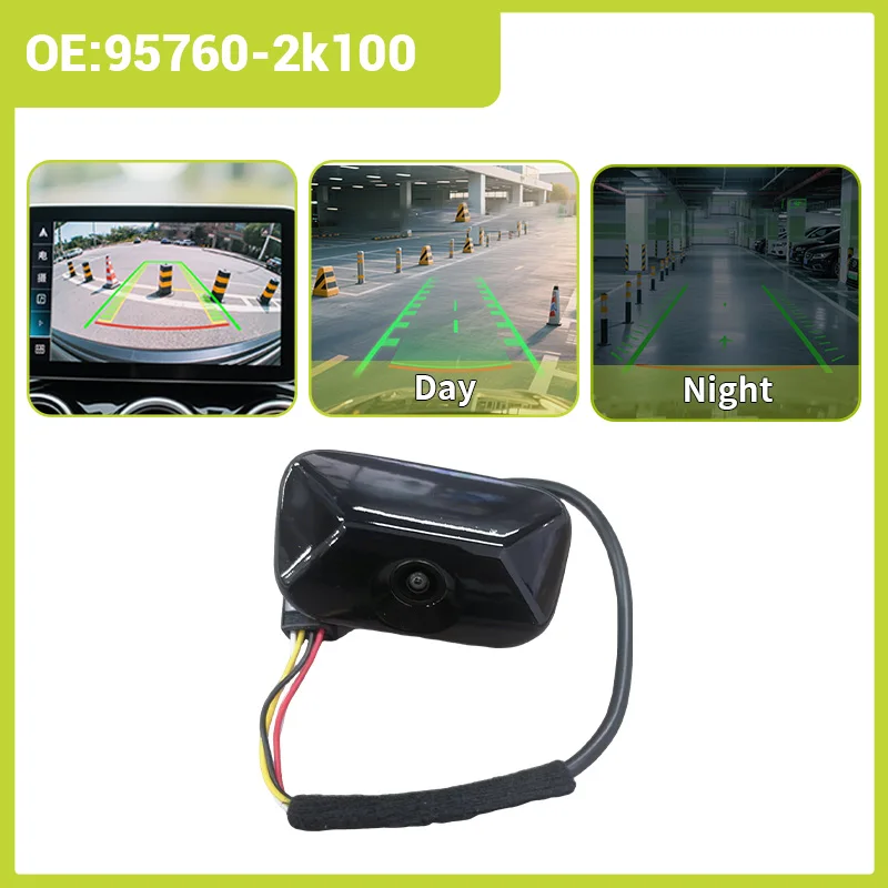 

Камера заднего вида 95760-2K100 для парковки, совместимая с KIA Soul 2011-2013, ночное видение, замена для 957602K100