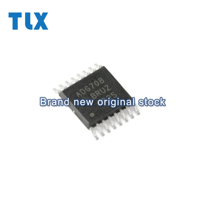 5pcs ADG708BRUZ-REEL7 TSSOP-16 8:1 channel CMOS analog multiplexer original