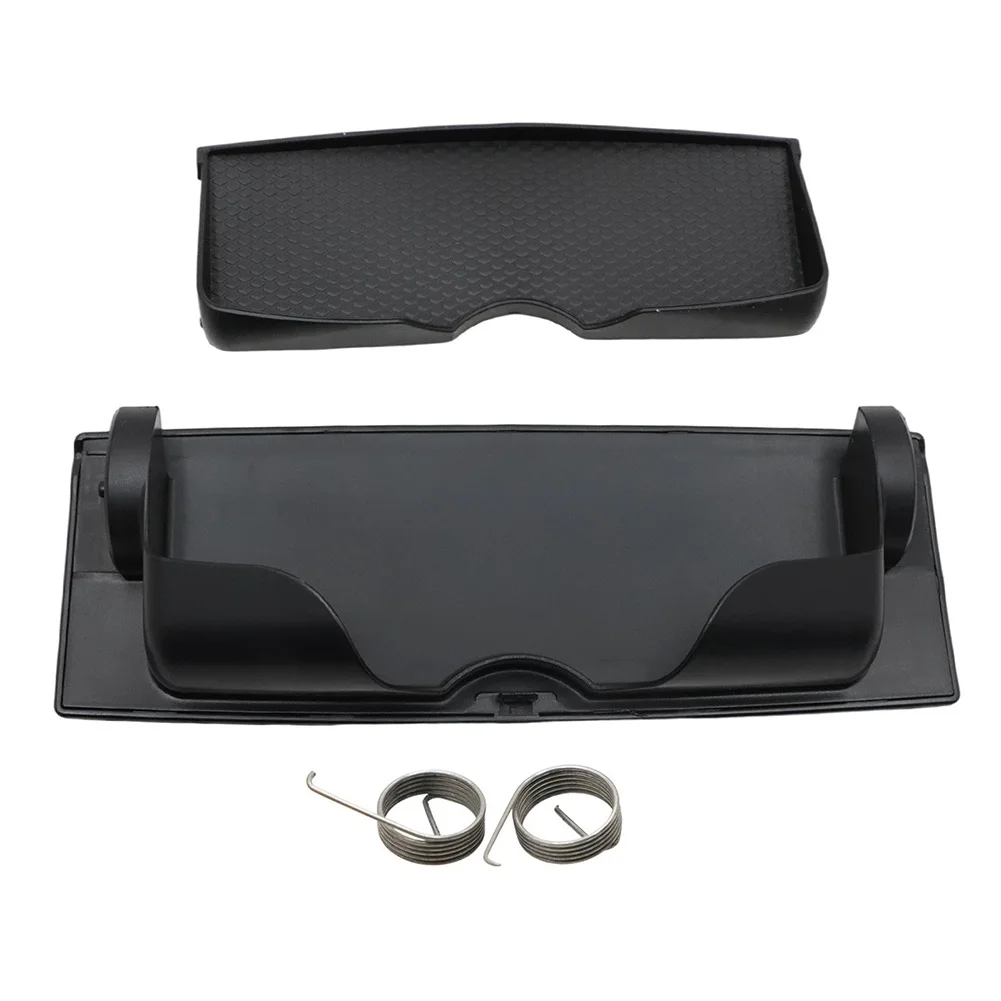 Front For Roof Sunglasses Storage Box Cover For Mercedes W205 For C Class 2015 2016 2017 2018 2019 2020 2021 Black ABS Plastic