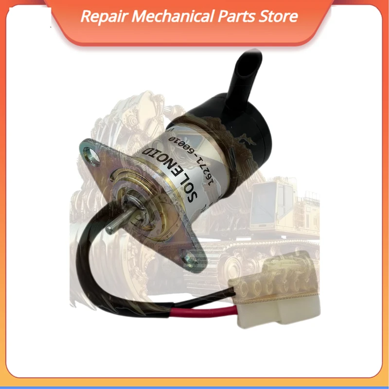 

For 12v Fuel Stop Solenoid 16271-60010 16271-60012 Perfect For Kubota Kx41h Kx61-2 Construction Machinery Parts
