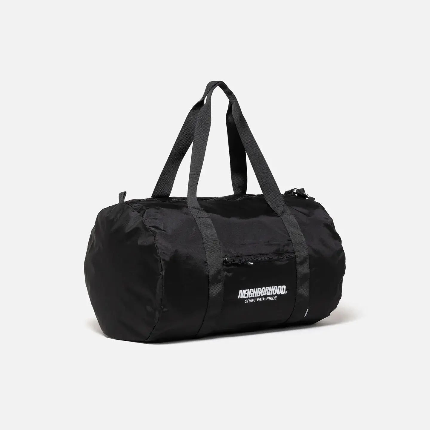 NEIGHBORHOOD Compressible Large Capacity Travel Duffel Bag Unisex Handbag Sports Leisure Carry‑on Luggage