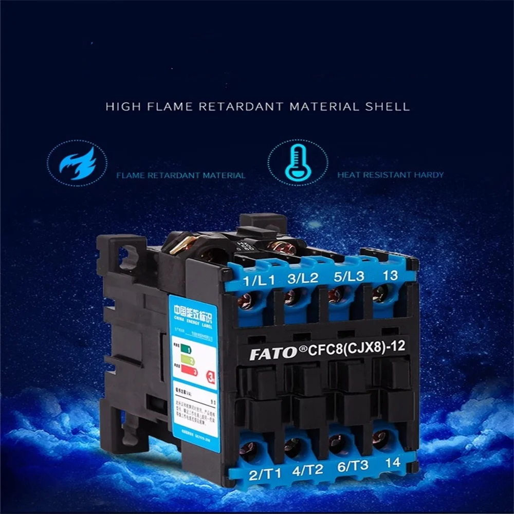 Huatong FATO AC contactor CFC8 (CJX8) -9 12 16 25A flame-retardant AC contactor