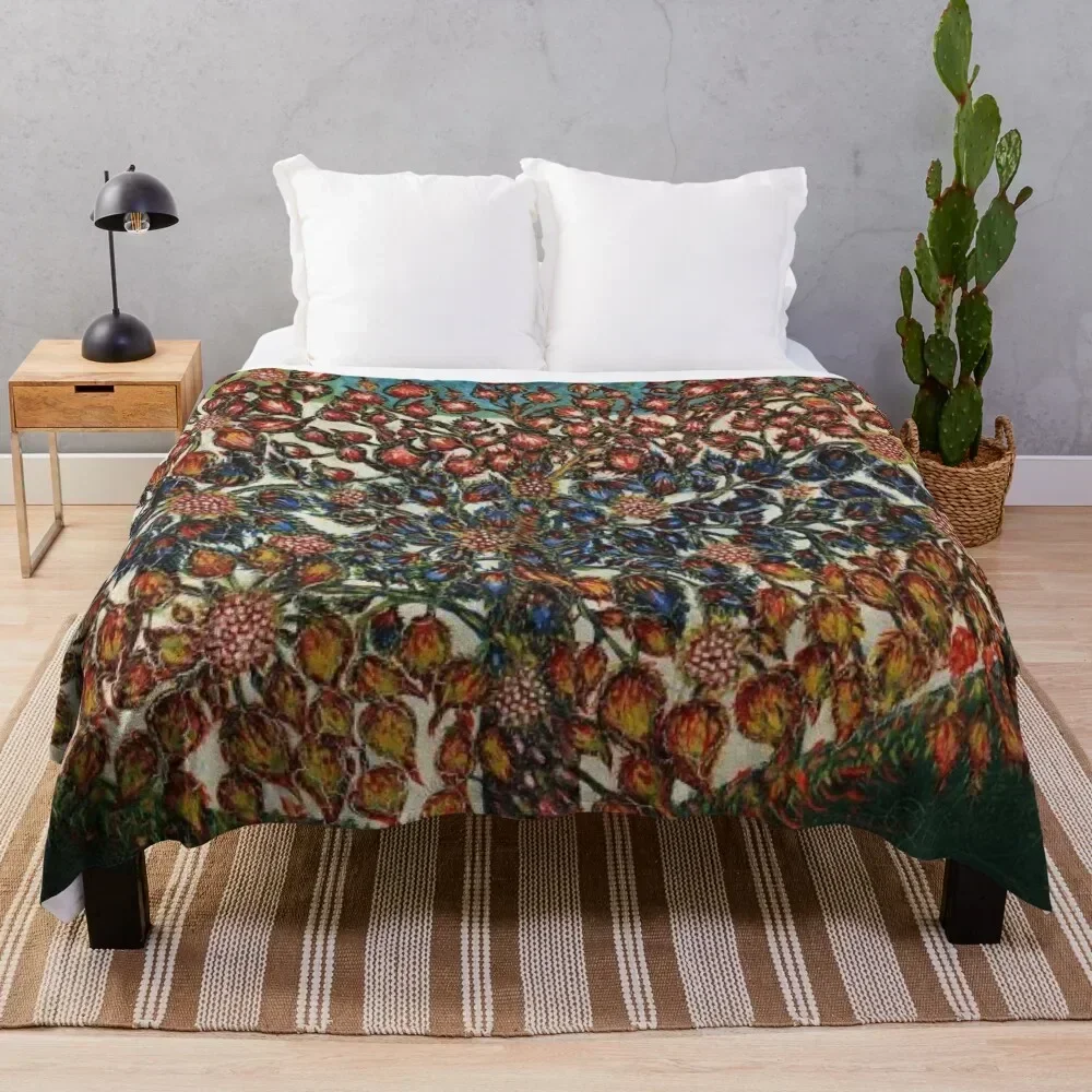 

Tree of Life by Seraphine Louis - Favourite Artists Collection Throw Blanket Bed covers Custom Blankets