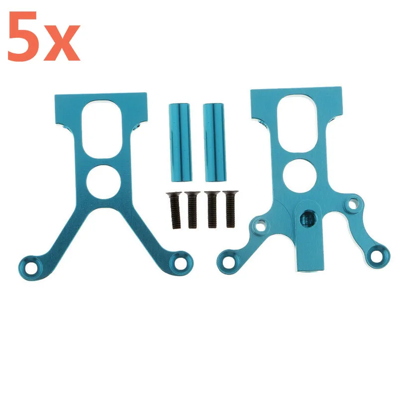 

5sets HSP Upgrade parts 102025 122025 Aluminum Centre Diff Mount With Post For 1/10 RC 4WD Car CNC 94122 XSTR POWER