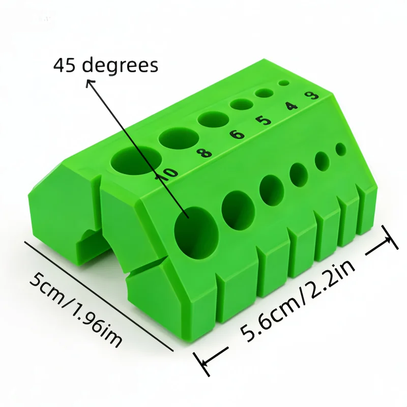 Portable 45° /90° Angle Drill Jig Precision Guide With Numerical Scale For Electric Drill Woodworking Beveled Joint Construction image 3