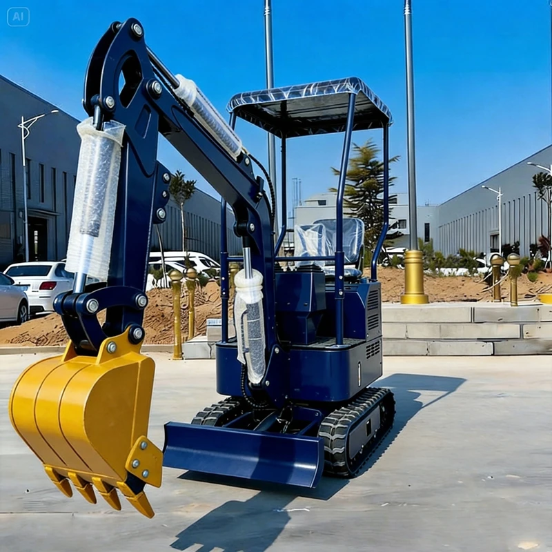 

Мини-экскаватор YANMAR 1.2 тонны, дизельный, для Европы, стандарт EPA, IOS, строительный, совместимый с Kubota