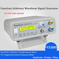 Digital DDS Function Generator Dual-channel 12Bits 250MSa/s Sine Wave 24MHz Arbitrary Waveform/Pulse Frequency Signal Generator