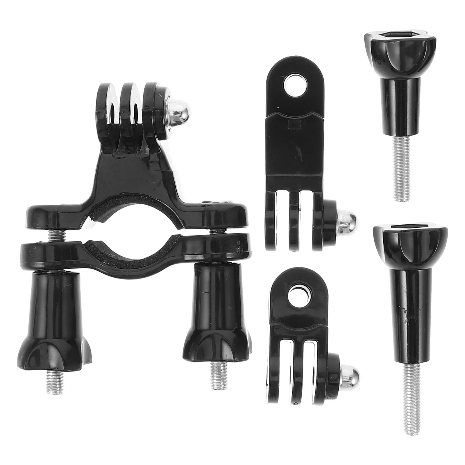 

1 Set Bike Camera Mount Motorcycle Handlebar Bracket For Action Cameras Durable Abs Lightweight Off-Road Mountain Biking Utv