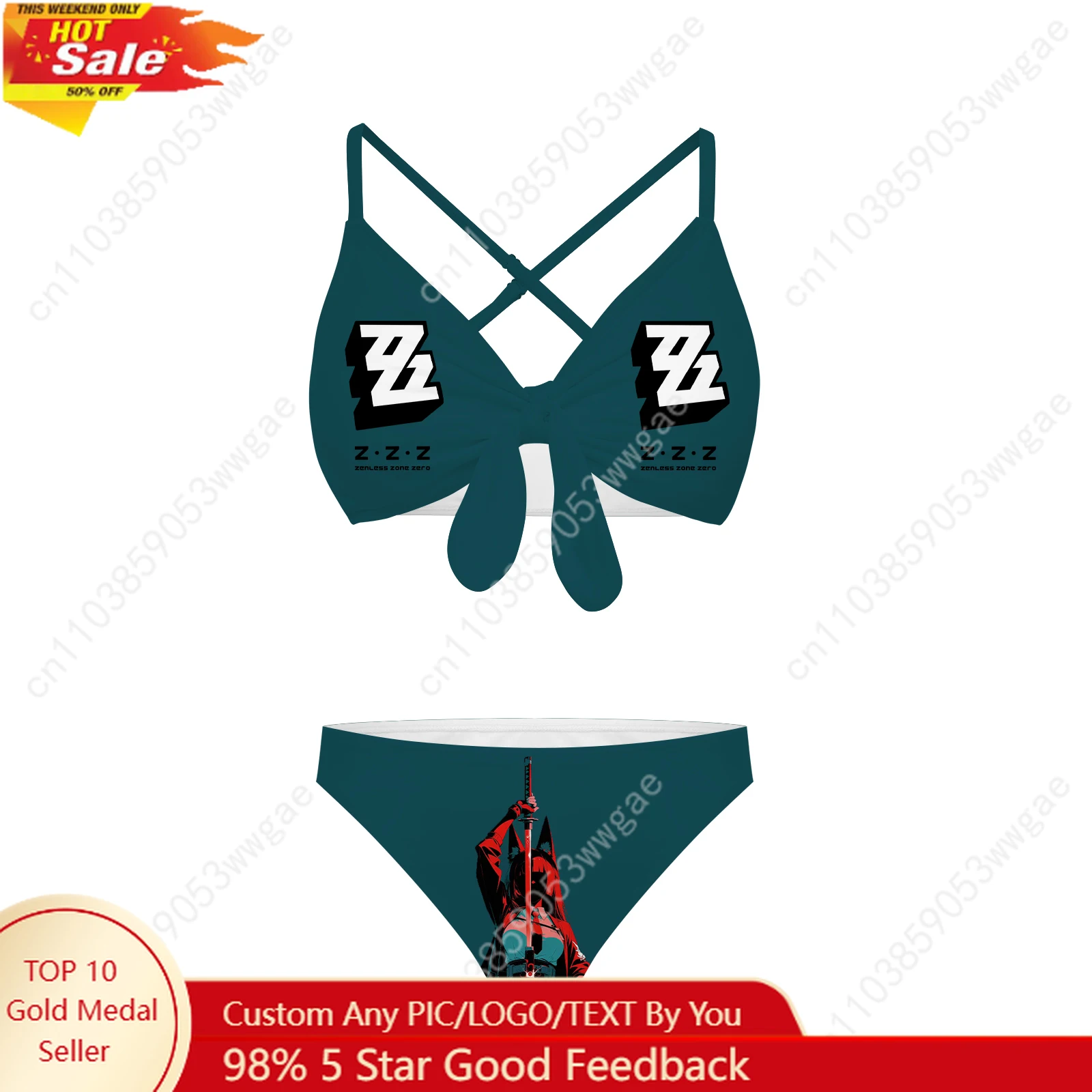 

Absolute Zone Zero Bathing Suit Cross Strap Suspender Swimsuit Womens Personalized Bikini Beach Swimwear Customized Beachwear