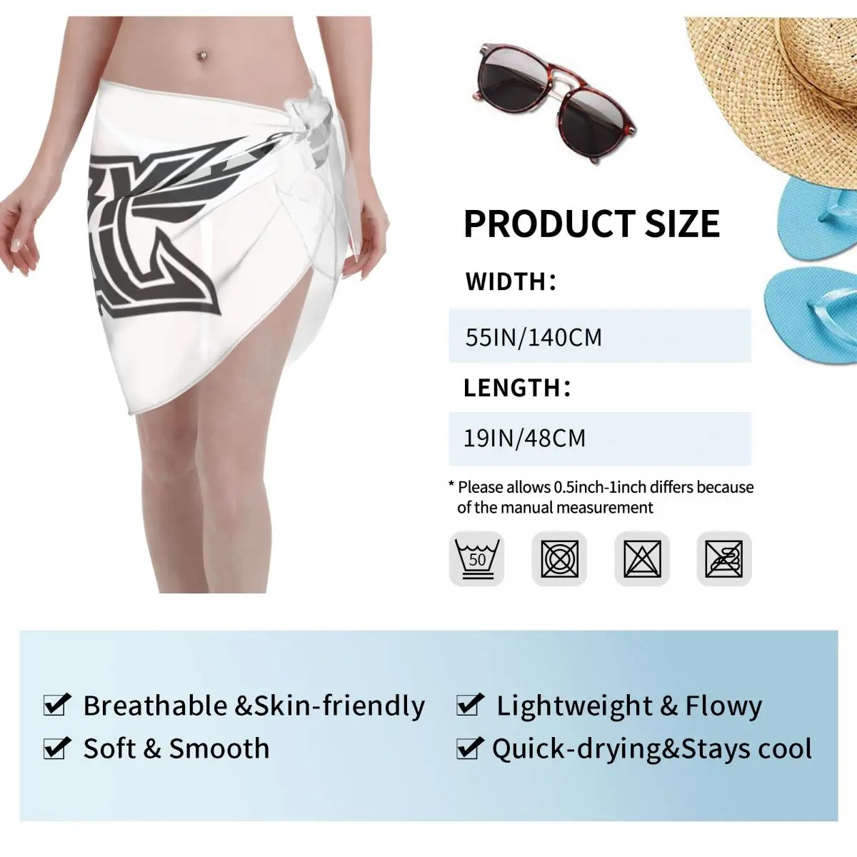 Abito da spiaggia casual alla moda personalizzato Babymetal Japan Band Decora Hip-hop Rock Band Donna Sarongs corti Avvolgente da spiaggia per costumi da bagno