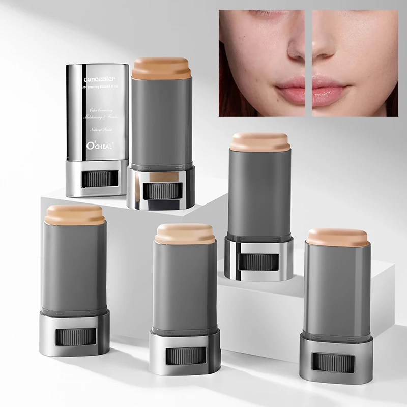 Mehrfarbiger Concealer, geeignet für alle Hauttypen, langlebig, wasserfest, feuchtigkeitsspendend, aufbaubare Abdeckung