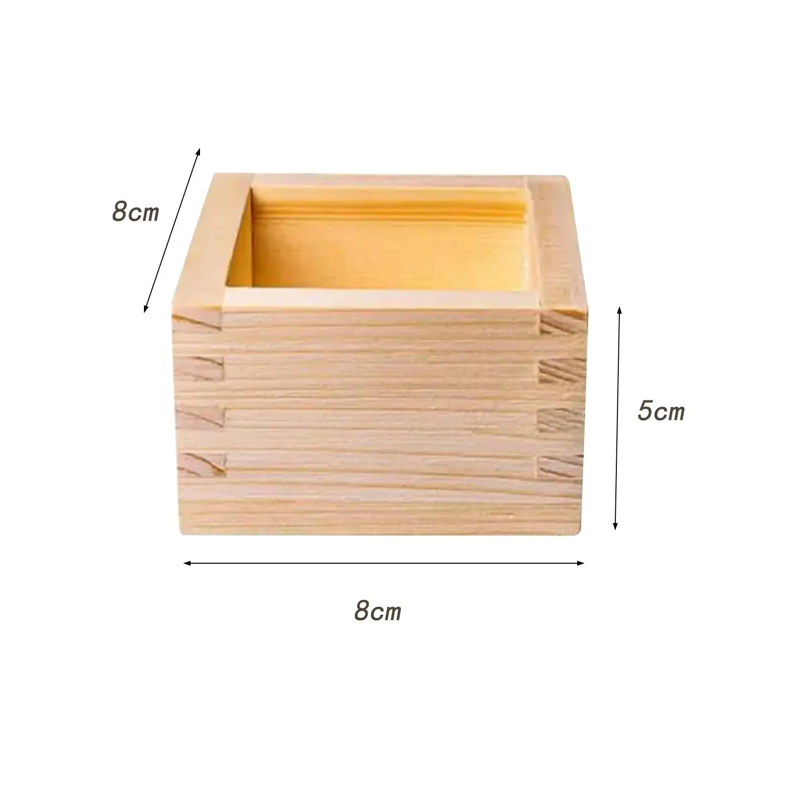 Caja de almacenamiento de madera para manualidades, organizador de Cajas de Regalo, coleccionables