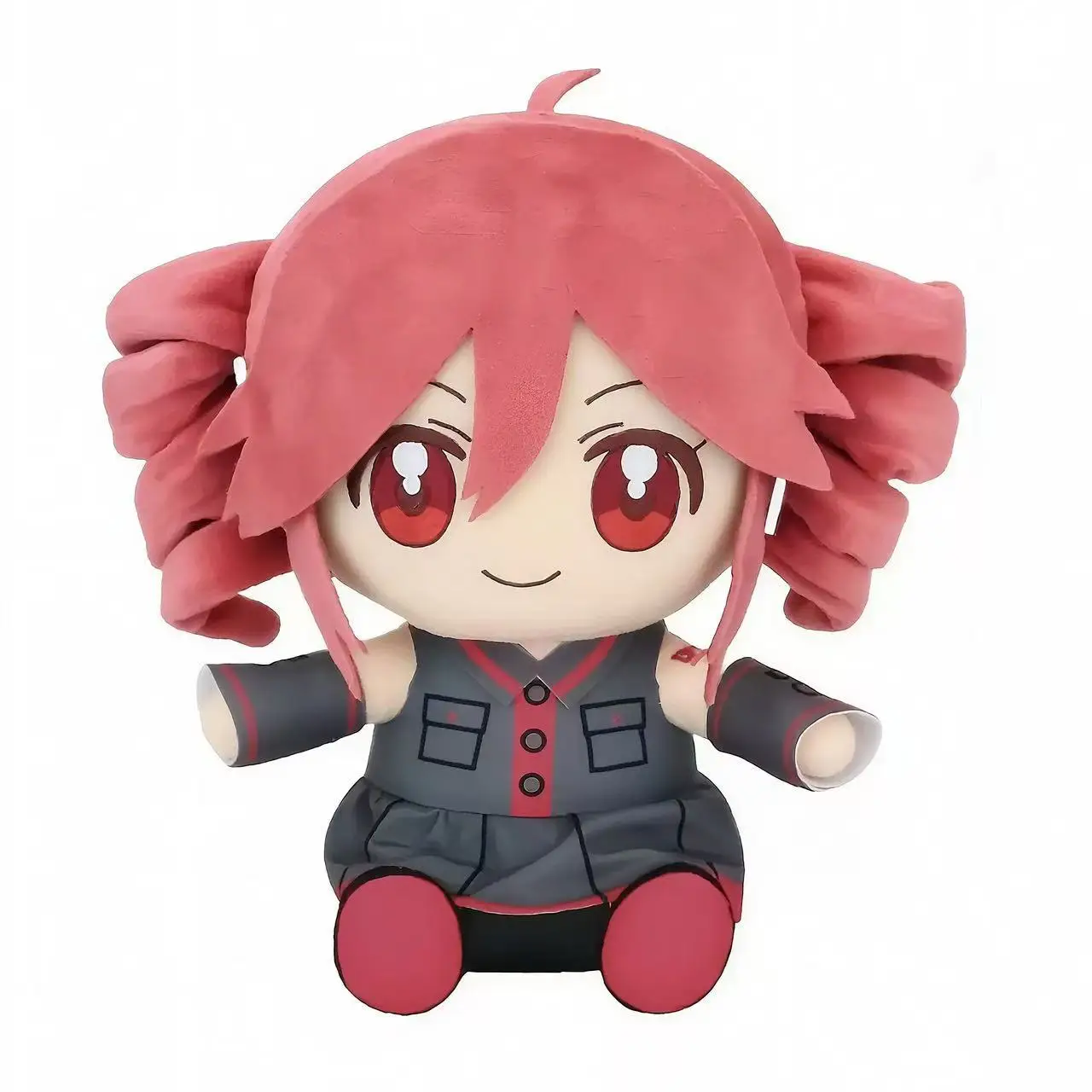 

20CM Kasane Teto Plush Toy Soft Doll Stuffed Plushies Figure Anime Cosplay Cartoon Birthday Present Christmas Gift for Fans Girl