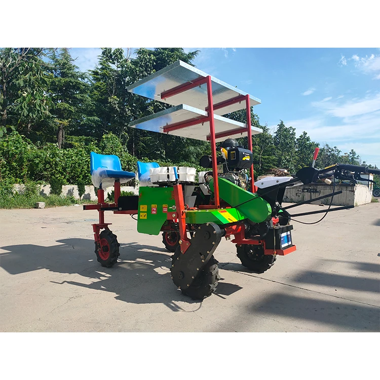 2025 TENGAO نوع جديد آلة زرع البصل التلقائي زارع الخضروات زارع الفلفل زارع الطماطم زارع البصل