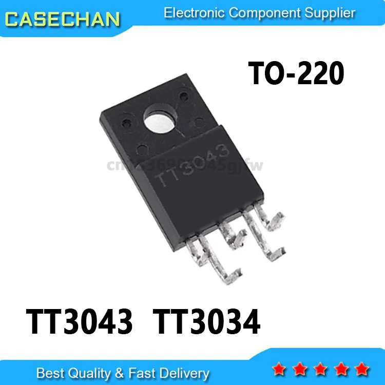 2PCS/LOT New and Original  1 pcs TT3043+1pcs TT3034  good quality TO-220