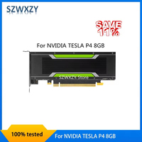 SZWXZY Original For NVIDIA TESLA P4 8GB Graphics Card GPU VGPU Computing Card Video Decoding AI Full Tested