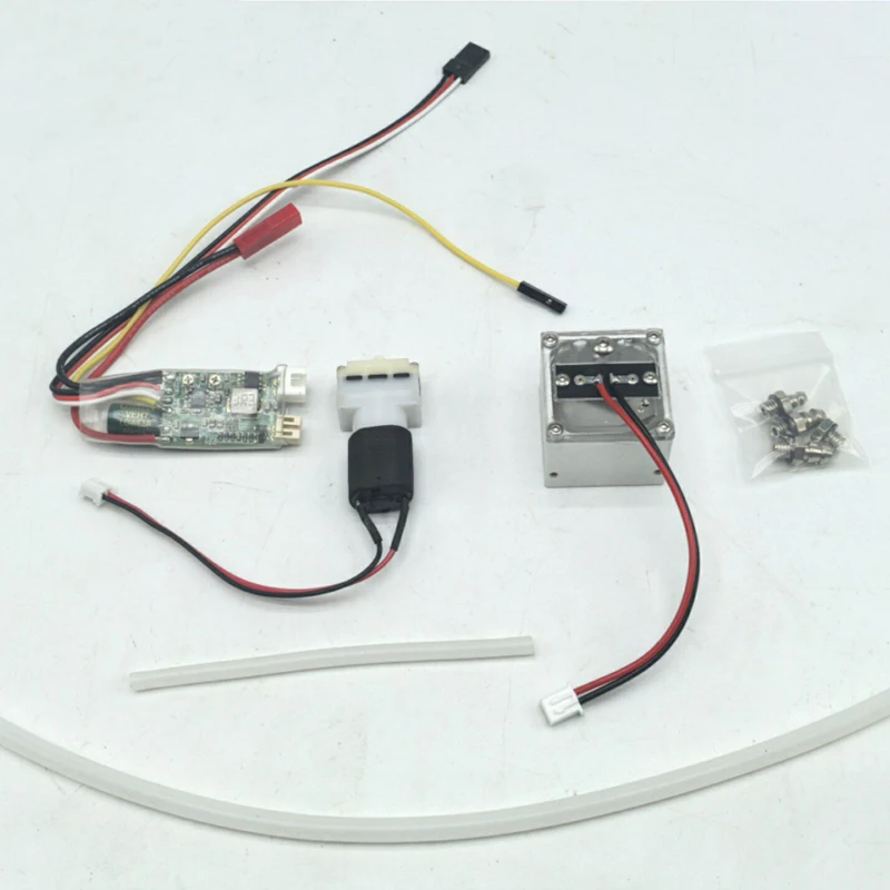 

1Set Smoke Generator for Tamiya 1/14 RC Truck Excavator Model 2S Controller Board Aluminum Alloy Smoke Chamber DIY Assembly Part