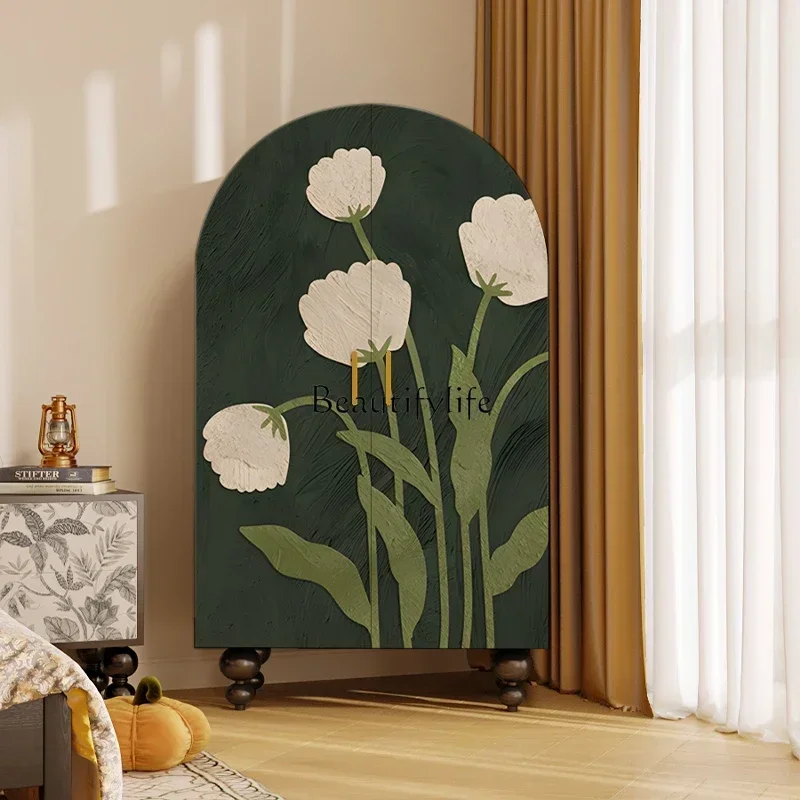 

yj5 Modern Simple Living Room Locker Household Multifunctional Bedroom Floor Locker