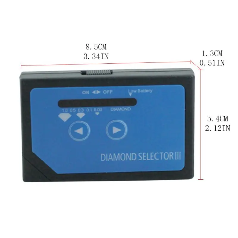 Diamond Gemstone Selector Tool Sound Light Indicator High Accuracy Gems Tester