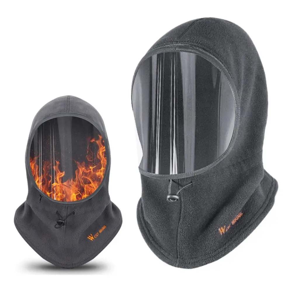 Zachte winddichte fietsmuts Polar Fleece skimasker Warme trui Hoed Thermische muts Sjaal Winterbivakmuts uit één stuk Sport