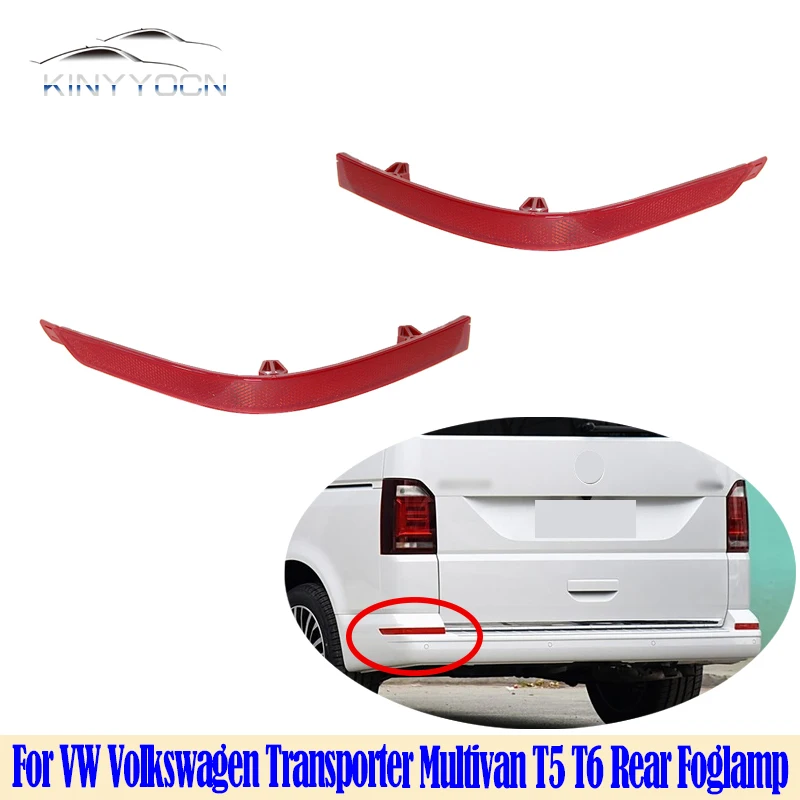 For VW Volkswagen Transporter Multivan T5 T6 Rear Bumper Fog Light Reflector Rear Fog Light Foglamp Warning Lamp