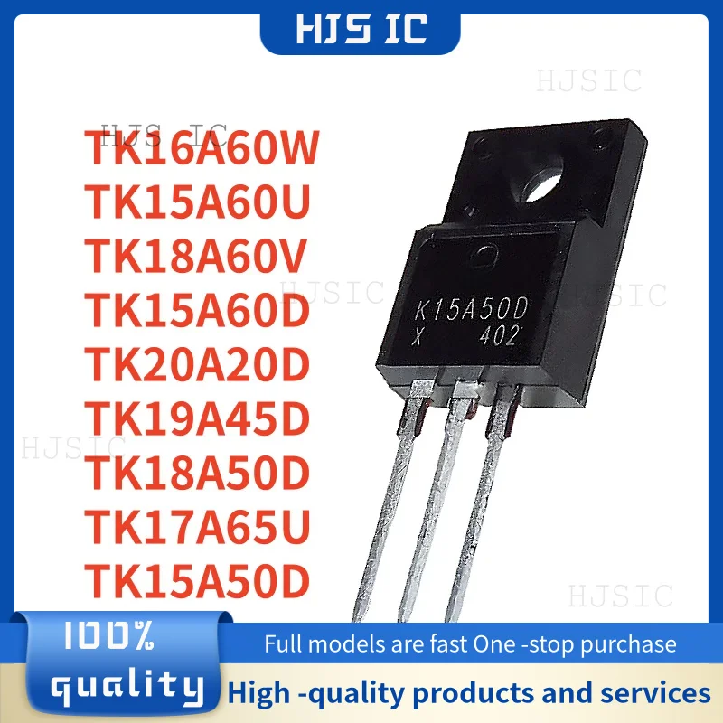 10 Uds K15A50D K15A60D K15A60U K16A60W K16A60W5 K17A65U K18A50D K18A60V K19A45D K20A20D TO-220F en Stock
