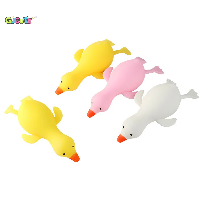 Duck Squeeze Toys Soft Goose Cute Kawaii Animals Vent Toys Decompression Stretch Toys For Children Antistress