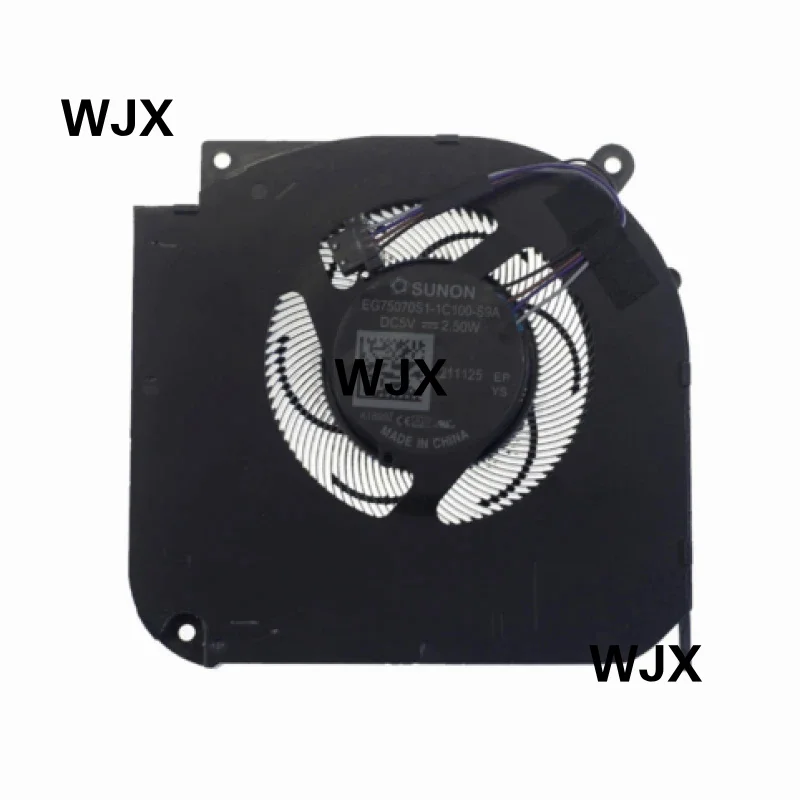 For Laptop CPU Cooling Fan EG75070S1-1C100-S9A DC5V 4-Pin THER7GK5M6-1411 GK5MP6O