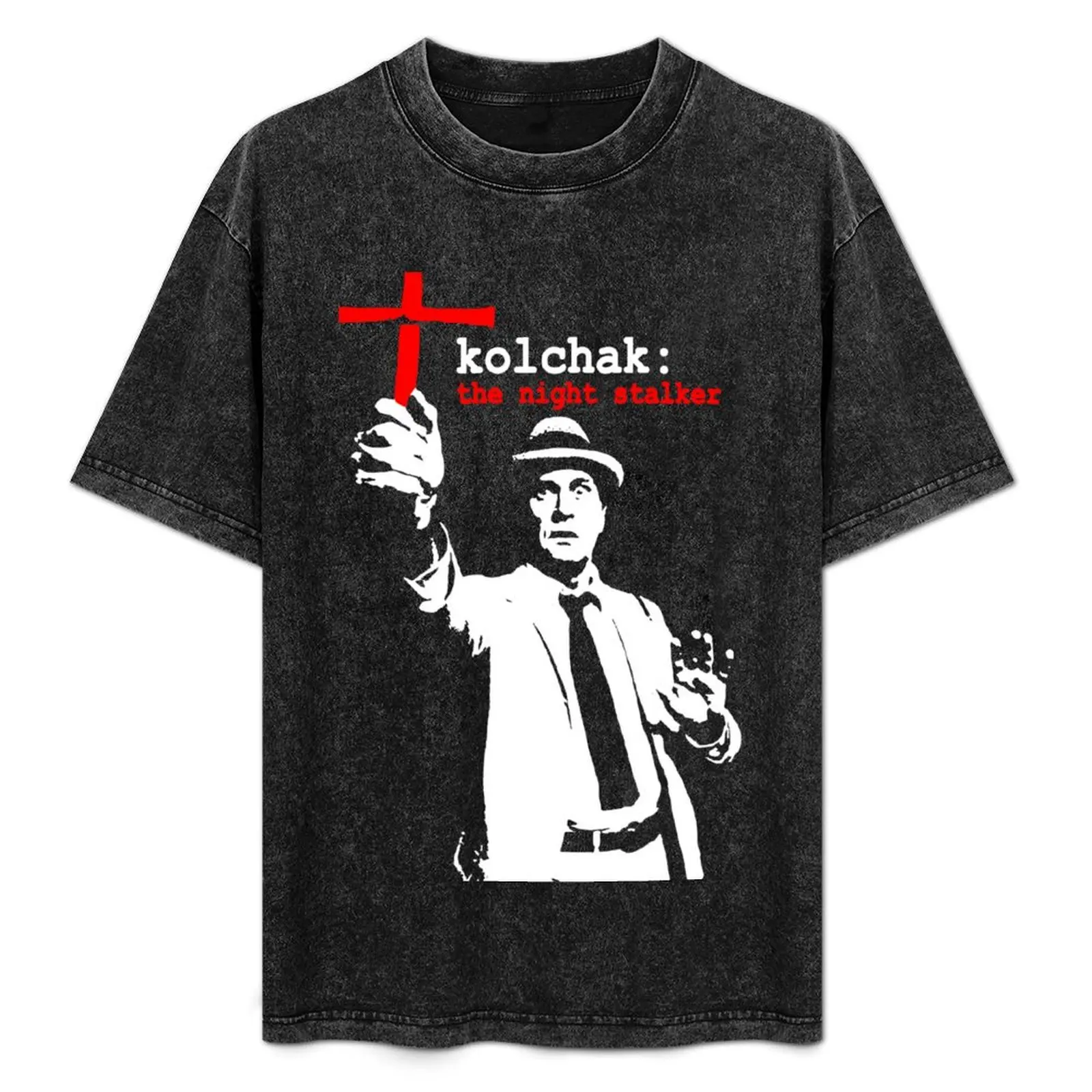 

Kolchak The Night Stalker T-Shirt Big Size Short Sleeve Tee for Men