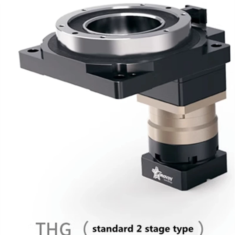 Imagem -02 - Plataforma Rotativa Oca com Redutor Planetário Padrão Relação de Estágios para 200w 400w Eixo Servo Motor ac 14 mm Thg85