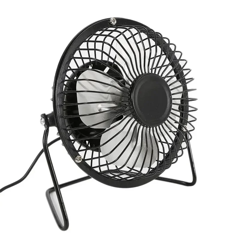 USB strong wind noise-free mini fan desk, can rotate 360 degrees, summer cooling portable fan, laptop office