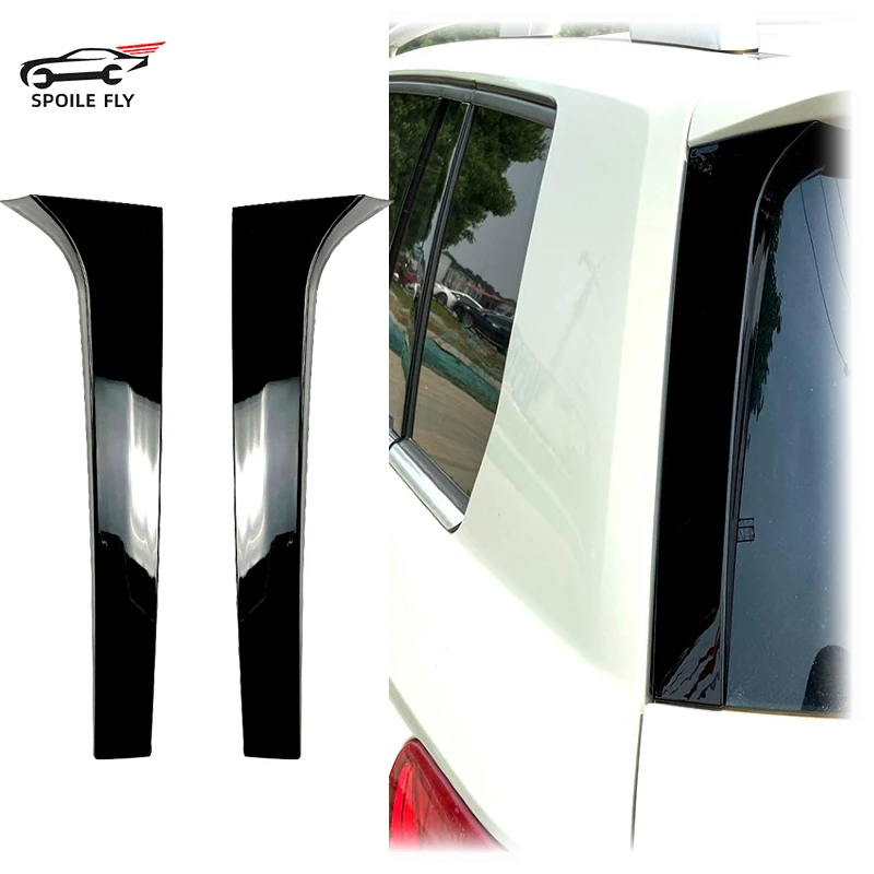 

2PCS 2009 To 2015 For Mercedes Benz GLK-Class X204 GLK 200 260 300 Rear Window Spoiler Side Wing High Quality ABS Gloss Black