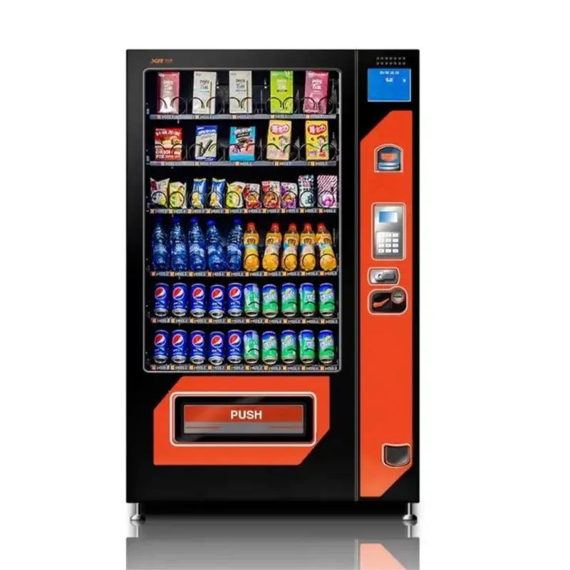 2025 Wholesale Vending Machine For Foods And Drink With MDB Payments Automatic Customized Snack Vending Machines For Sale