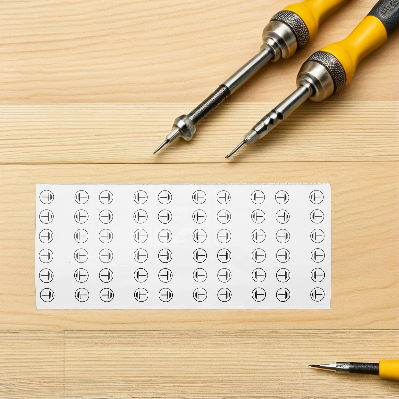 

12 Sheets Earth Ground Labels Waterproof Electrical Warning Stickers for Panels Machines Safety Identification Self Adhesive