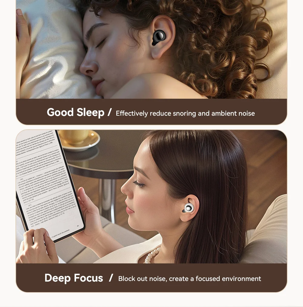 Essager Silicone Ear Plugs Sleep Noise Reusable Earplug with Storage Case Soft Anti Noise Earplug for Sleep Concerts Travel Work