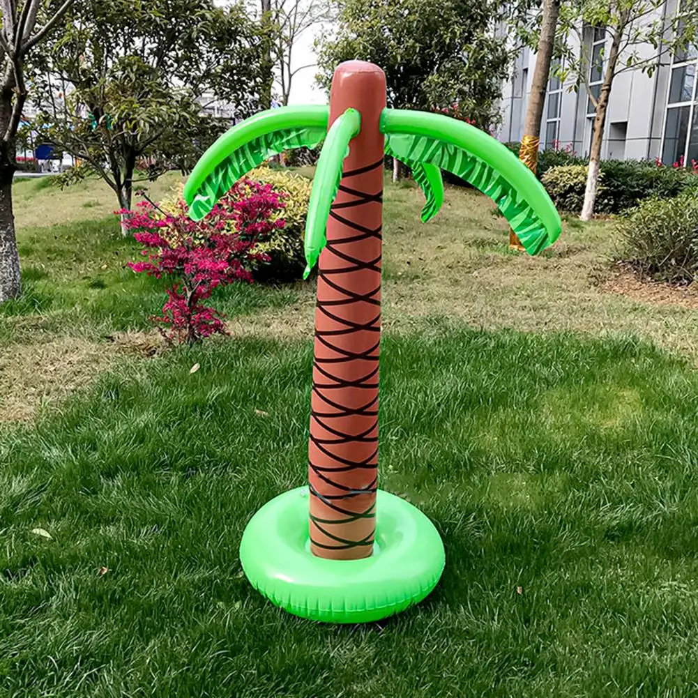 Inflatable Palm PVC Inflatable Palm Tree Durable Skin-friendly  Useful Good Air-tightness Inflatable Palm Tree