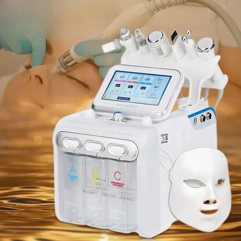

Various configurations of water grinding leather and water snake beauty facial machine