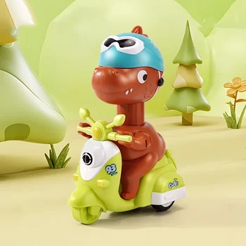 1Pcs Baby Dinosaur Boomerang Learning To Crawl Toy, Fun Party Favors, Classroom Prizes for Boys and Girls, Inertia Clockwork Toy