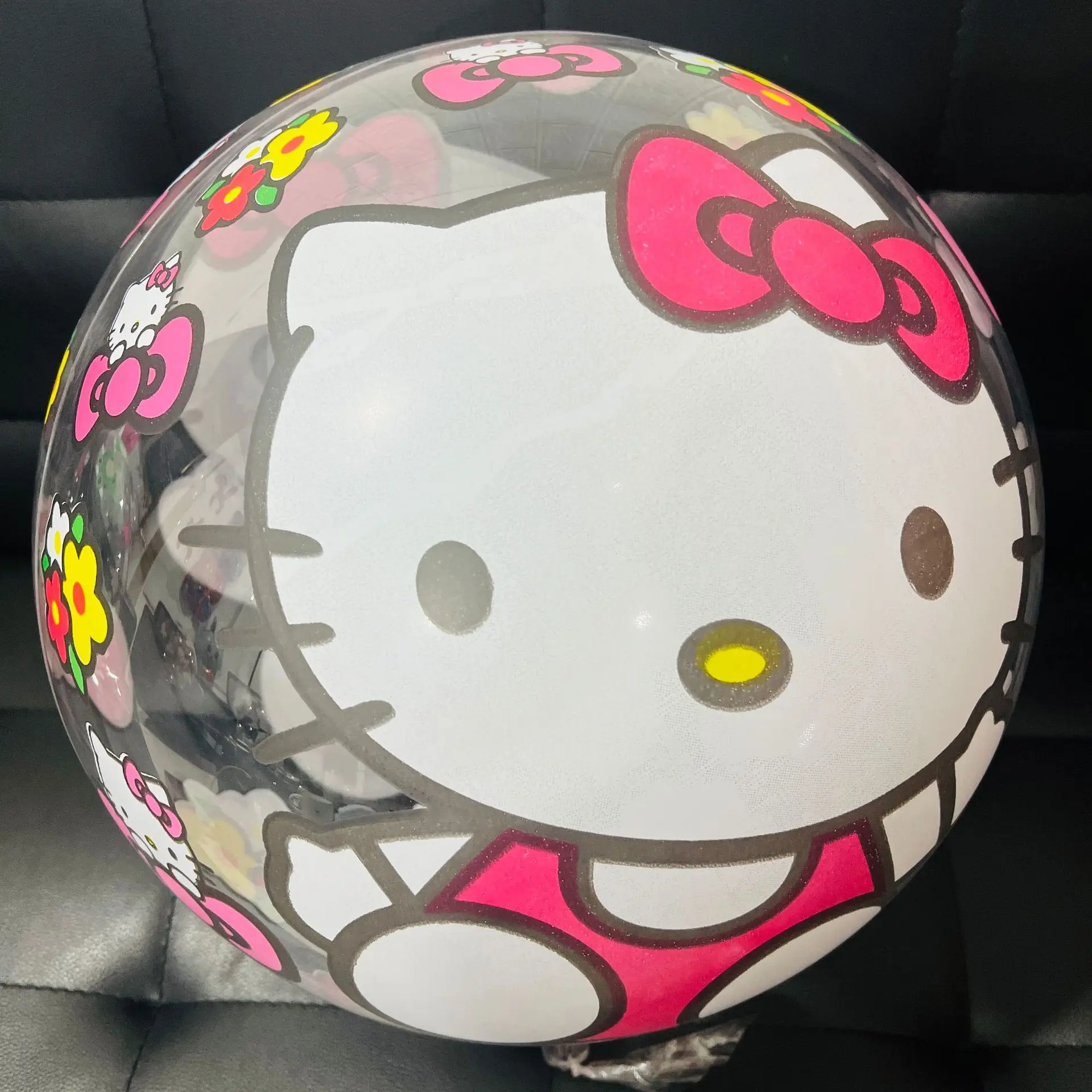 Sanrioed Hello Kitty漫画バルーン、カワイイおもちゃ、kromi、子供の誕生日パーティーの装飾、家の装飾、ギフト、セットあたり10個