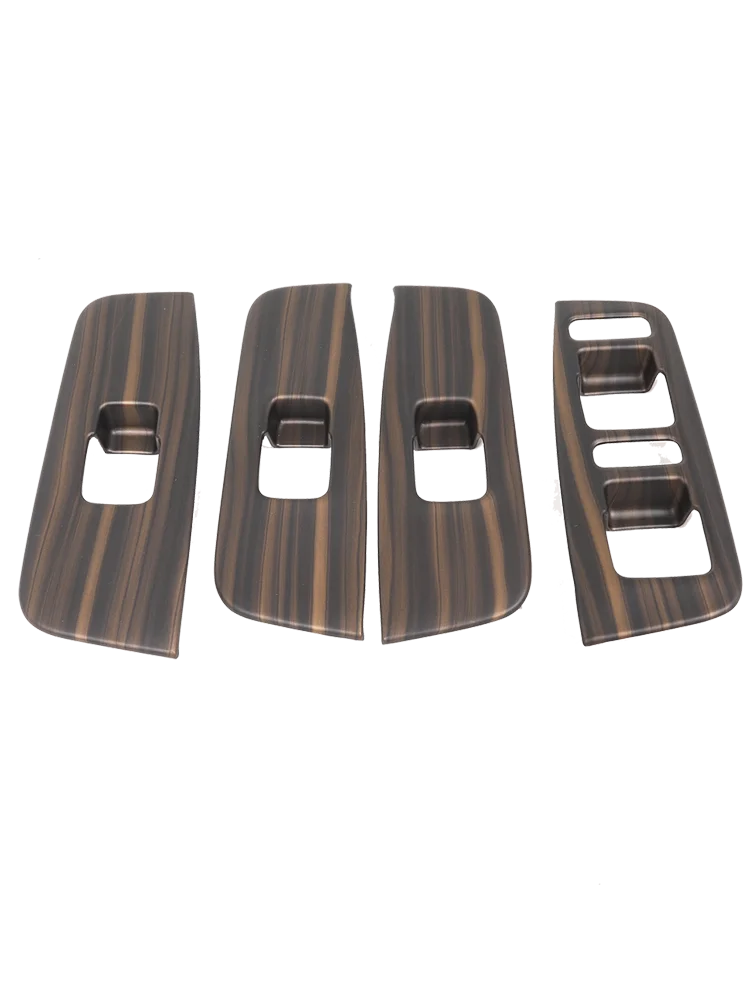 QIWN For XPeng G6 Carbon Fiber Center Console Trim Wood Grain Interior Sticker Custom Fit Replacement Anti-Scratch view 5