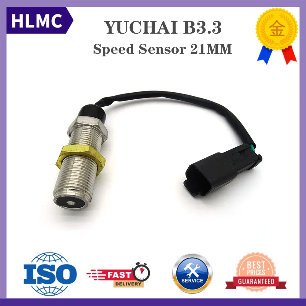 

Excavator Spare Parts B3.3 Rotationl Speed sensor 21MM Excavator Accessories