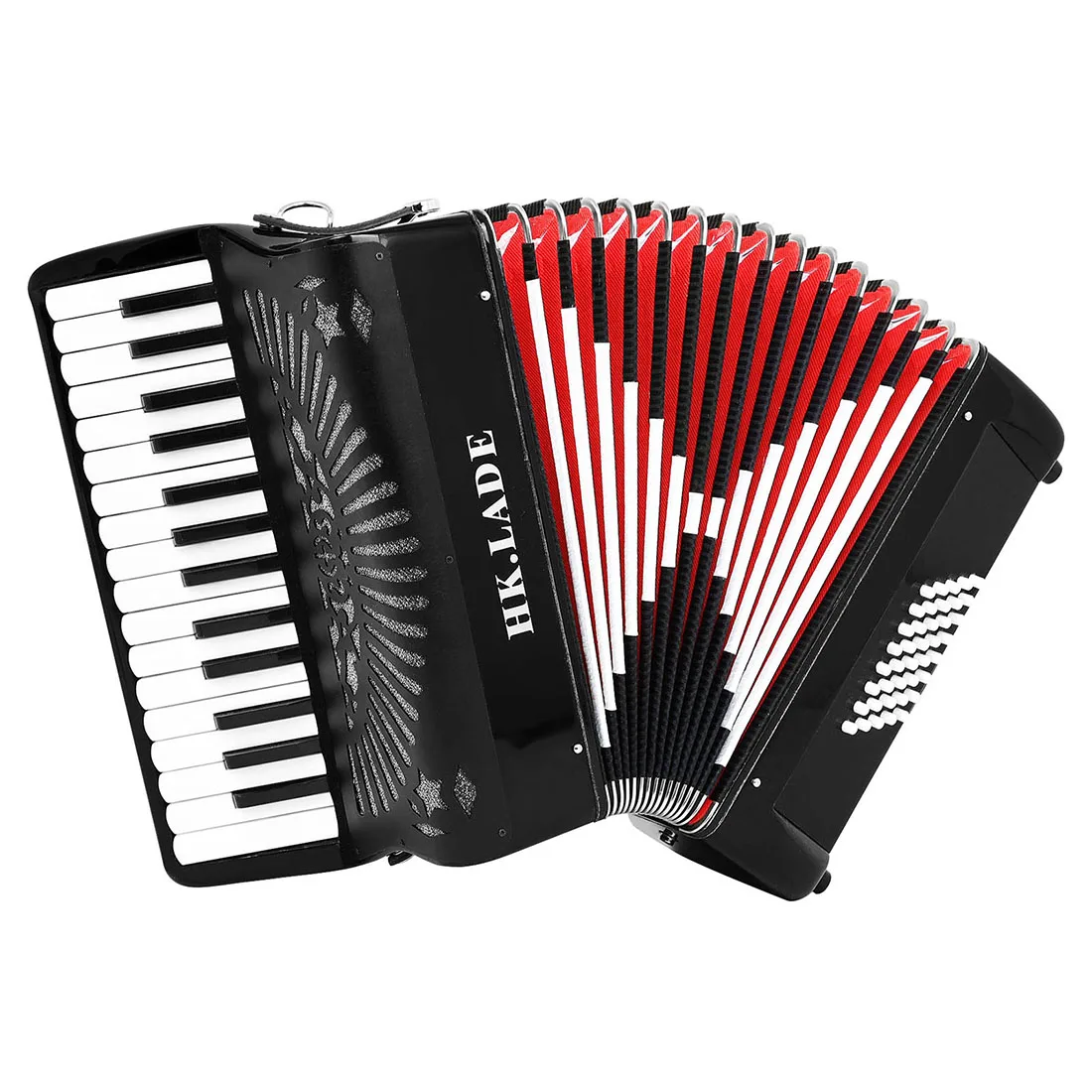 HK.LADE AH-270 الأكورديون 30 مفتاح 40 باس الأكورديون مع حقيبة أداة لوحة المفاتيح المهنية لأداء/التدريس #5