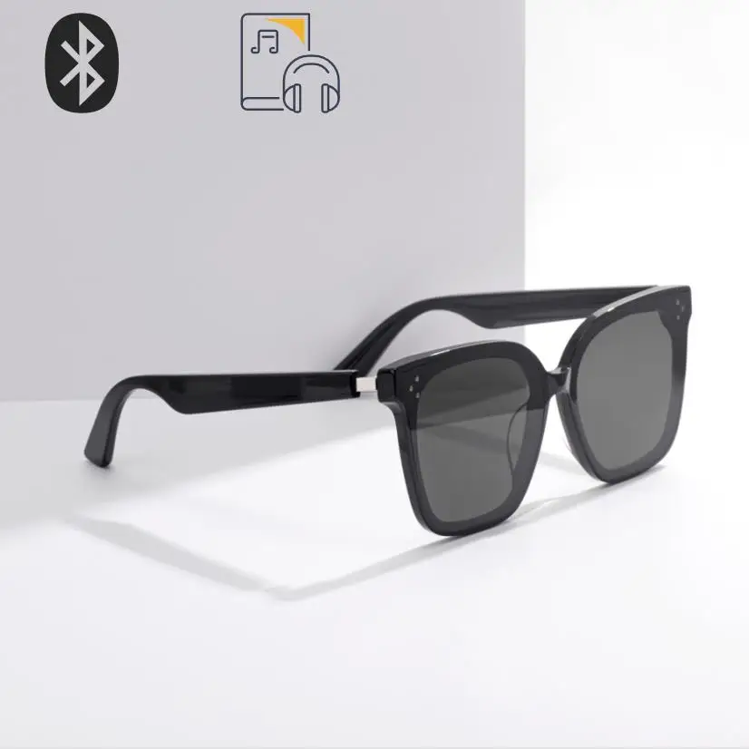 

Smart wear Bone Conduction Earphone Smart eyewear Glasses with wireless Audio player sunglasses earbuds