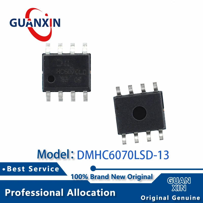 

100% New electronics DMHC6070LSD-13 SO-8 Marking HC6070LD DMHC6070