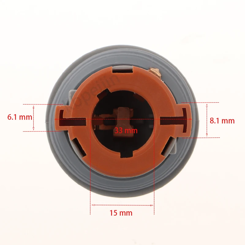 1Pcs 1K6953123C For Peugeot 408 308 Car Front Turn Signats Light Base 1156 Bulb Socket Lamp Holder Accessories