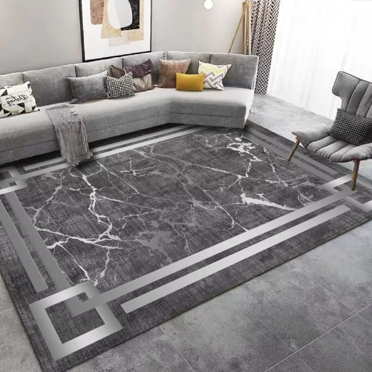 NONE Teppich Wohnzimmer Advanced Sense Großflächiges modernes Arbeitszimmer Schlafzimmer Teppich Zimmer rutschfestes und schmutzabweisendes Zuhause 8